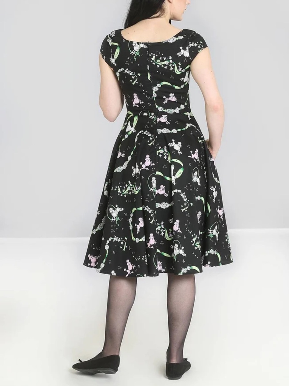 Hell Bunny Lexie 50's Poodle Dress - Picture 3 of 10